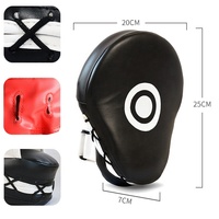 Vente en gros de haute qualité similicuir formation main cible mitaines boxe Focus Pad