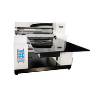 Impresora de alimentos plana de inyección de tinta 3D de tamaño A3 automática para impresora de macarrones de grageas de chocolate y pasteles