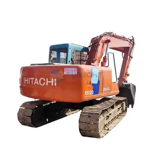 Excavadora japonesa usada de buena calidad 0.5CBM Tamaño del cubo Excavadora hidráulica Hitachi EX120 Equipo de movimiento de tierras