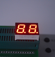 Diskon Besar Layar LED 7 Segmen 2 Digit 0.60" Warna Penuh Biru Layar Sentuh Kapasitif DIP 0.36" Resolusi 240x240 Indoor