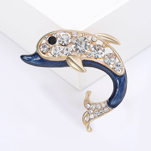 Spille da Donna Unisex a Forma di Animale, Disponibili in Vari Colori, Accessori Casual per Feste, Regali, Bellissimo Delfino - Product Image 3
