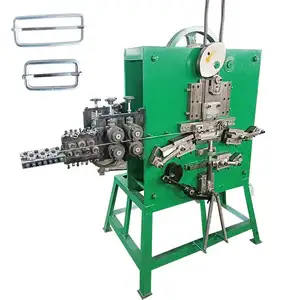 Iron Steel Wire hair pin clip machinery V.S.M.D.U Shape belt strap hook buckle bending forming machine