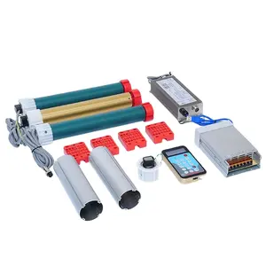 Kit Scroller Media elektronik, sikat sistem Motor tanpa sikat untuk kotak lampu