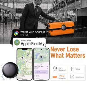 Localizador Inteligente en Oferta, Etiqueta Antipérdida Compatible con Find My Apple y Google, Batería de Larga Duración, IP67 - Product Image 5