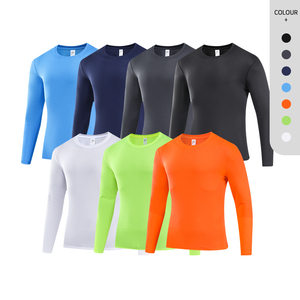 <span class=keywords><strong>T</strong></span>-<span class=keywords><strong>shirt</strong></span> de sport à manches longues pour hommes Quick Dry Gym Active <span class=keywords><strong>T</strong></span> <span class=keywords><strong>Shirt</strong></span> 100% Polyester Workout Running <span class=keywords><strong>Shirt</strong></span> - Product Image 4