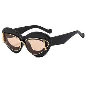 Gafas de Sol Cat Eye con Montura Completa UV400, Accesorios de Moda para Mujer 2024 - Product Image 5
