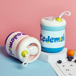 Portable 450ml Stainless Steel Heatable Leak Proof <b>Breakfast</b> Soup Cup 304 Vacuum Insulated Yogurt/Milk/Porridge Cold Hot Newborn - Product Image 3