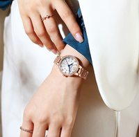 Reloj de Cuarzo CURREN 9085 para Mujer, Elegante y Sencillo, Correa de Acero Inoxidable, Reloj de Pulsera Casual para Dama, Regalo