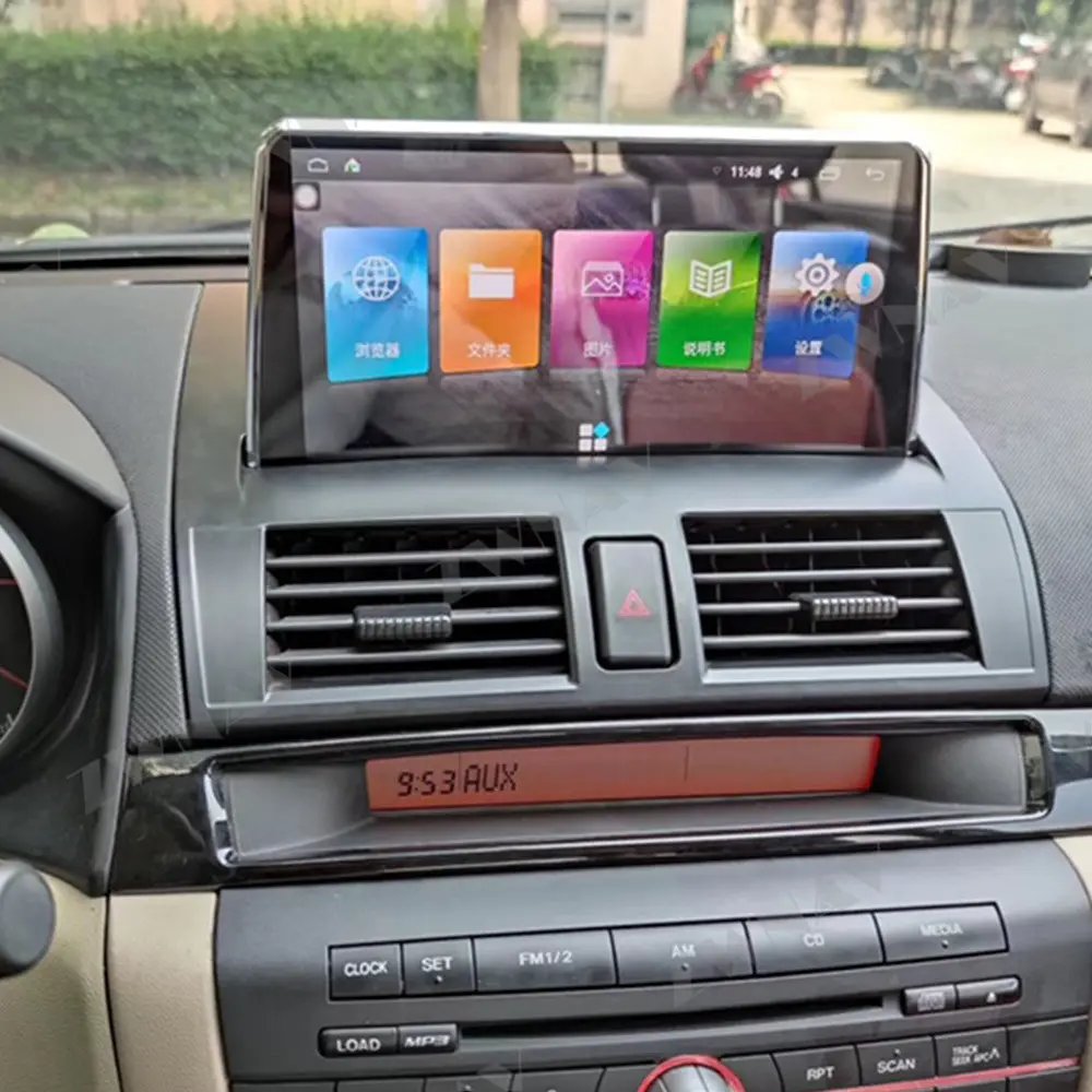 Zwdame-autoradio Android 10.0, 64 go, Navigation GPS, lecteur multimédia, unité centrale, pour voiture Mazda 3 (2003 à 2009)