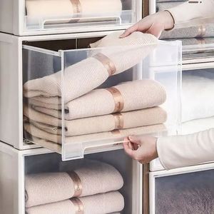 Cajones de Plástico para Almacenamiento, Armario de Almacenamiento de Ropa Tipo Cajón, Caja de Almacenamiento de Ropa Interior - Product Image 5