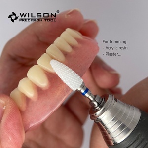 6400501 punta per unghie di alta qualità ceramica bianca-<span class=keywords><strong>Zirconia</strong></span> frese in ceramica/fresa dentale utilizzata per acrilico/gesso - Product Image 4