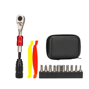 ZTTO Kits d'outils de réparation de vélo multifonctionnels pour le cyclisme, <span class=keywords><strong>clé</strong></span> <span class=keywords><strong>dynamométrique</strong></span>, tournevis pour vélo, ensembles d'outils pour vélo de route VTT, équipement - Product Image 1