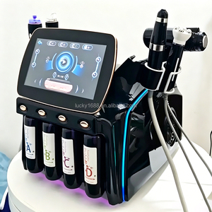 Máquina Integral de Rejuvenecimiento Facial con Rotación Espiral 360, Eliminación de Puntos Negros por Vacío, Oxígeno Jet Peel y Dispositivo de Análisis Facial - Product Image 3