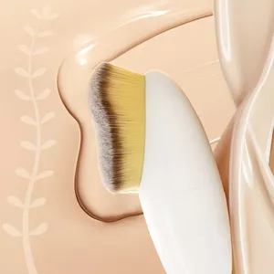 2024 New Petal Concealer Powder BB Cream Flat Top Kabuki Cheek Single Makeup Foundation Brush