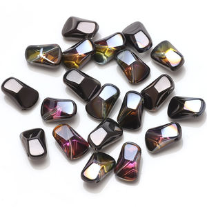 ZHB all'ingrosso 10 x16mm perle di vetro di pietra barocca per gioielli che fanno perline allentate di cristallo di forma speciale per borse del telefono del braccialetto - Product Image 5