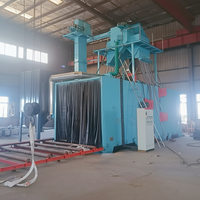Máquina de Granallado de Rodillos de Paso Continuo con Funcionamiento Totalmente Automático y Capacidad de Pulido