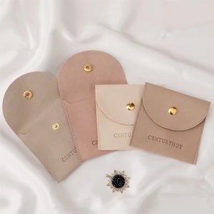 Thấp moq sợi nhỏ túi đồ trang sức, handmade trang sức bao bì Pouch với Snap Nút trang sức đóng gói túi - Product Image 4