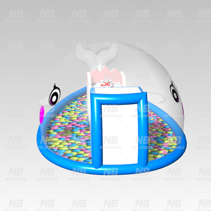 Casa Inflable Personalizada, Parque Infantil de PVC con Certificación CE, Garantía de 3 Años, Tobogán para Niños en Oferta, Parque Inflable - Product Image 5