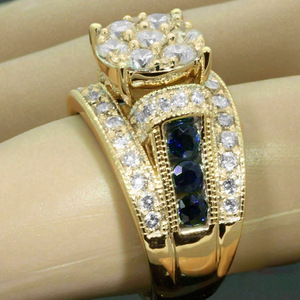 Anello Scintillante di Lusso per Donna, Elegante Gioiello da Dito alla Moda - Product Image 3