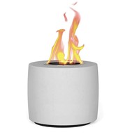 Foyer de table en éthanol à haute température, taille et finition personnalisées