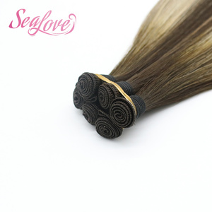 Extensioni per <span class=keywords><strong>capelli</strong></span> con trama invisibile cucita a mano di alta qualità, <span class=keywords><strong>capelli</strong></span> umani vergini europei, balayage, trama annodata a mano - Product Image 3