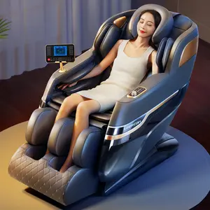 LEERCON <span class=keywords><strong>Fauteuil</strong></span> de massage 3D intelligent IA pour la santé, avec rouleau de massage des mollets et des épaules, <span class=keywords><strong>fauteuil</strong></span> intelligent, prix usine, vente en gros 2026 - Product Image 1