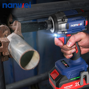 Juego de Herramientas Eléctricas Nanwei de 20 V, Atornillador de Impacto Inalámbrico con Batería de Iones de Litio, 240 Nm de Torque Máximo y Luz LED - Product Image 1