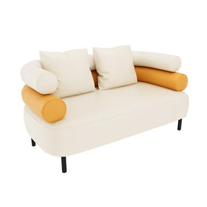 Set di Tavoli e Sedie in Legno Massello Curvo Moderno per Caffè e Ristoranti, Arredamento con Divanetti - Product Image 6