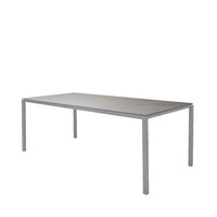 Ensemble table et chaises d'extérieur en métal style nordique minimaliste, étanche, idéal pour jardin, balcon, cour - Vente en gros usine