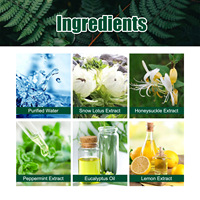 Googeer Congestion du nez Rhinite Sinusite Traitement Organique Jetable Herbal Body Cleanse Repair Spray Nasal