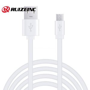 Téléphone Mobile Plat Android Personnalisé Données Mirco Câble <span class=keywords><strong>de</strong></span> Charge Usb 20Cm Noir et Blanc Deux Couleurs En Option - Product Image 1