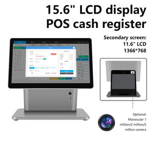 Tipo A156D più venduto 15.6 pollici capacità Touch Screen tutto in uno sistema POS punto di vendita macchina con Scanner - Product Image 5