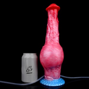 NNSX Ejaculation Inflatable Dildo Female <b>Masturbator</b> Thick Squirting Wholesale Adult Sex Toys Silicone Penis Fantasy alien Dildo - Product Image 4
