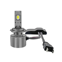 Phares LED Yanled à double tube en cuivre, projecteur haute puissance, phare LED H7 H11 universel, ampoule de phare avant de voiture modifiée