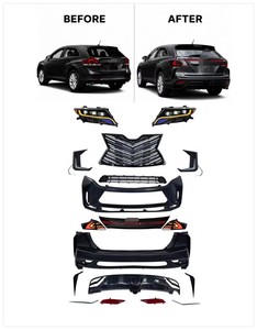 Kit carrosserie pour Toyota <span class=keywords><strong>Venza</strong></span> 2009 <span class=keywords><strong>2013</strong></span> 2016 – Amélioration pare-chocs avant et arrière, calandre super sport modifiée, lèvres de spoiler - Product Image 6