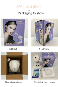 Yüksek kaliteli elektrik ozon iyonik yüz buhar makinesi 360 derece ayarlanabilir meme nem cihazı cilt hava nemlendiriciler - Product Image 6