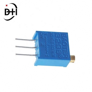 โพเทนชิโอมิเตอร์ 10 ชิ้น รุ่น 3296W-1-103 ค่าความต้านทาน 10K โอห์ม ความแม่นยำ 10% 100ppm แบบ Through Hole Trimmer  ค่าความต้านทาน 1K2K5K10K20K50K100K200K500K1M - Product Image 4