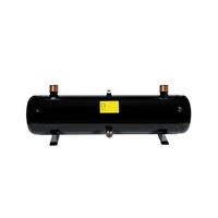 Récepteur liquide réfrigérant horizontal de réfrigération