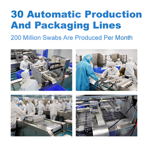 Hisopo de esponja bucal estéril iClean CE2862, hisopo oral flocado, material de polímero de nailon absorbente, tubo de transporte de recolección de muestras - Product Image 5