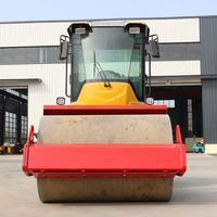 Compacteur vibrant hydraulique à double tambour avec moteur certifié EPA CE pour le sol et l'asphalte