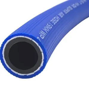 8.5 มม.40bar ISO PVC แรงดันสูงเกาหลีสเปรย์ท่อน้ํา 8*15 3 ชั้น PVC เส้นใยถักท่อ PVC ท่อ