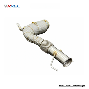 Высокопроизводительный коллектор и даунпайп из нержавеющей стали 304 с катализатором для <span class=keywords><strong>MINI</strong></span> F56/Cabriolet/Cooper S - Спортивная выхлопная система - Product Image 5