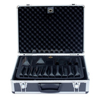 Mallette à outils portable en aluminium standard avec poignée étuis OEM/ODM personnalisables pour réparateurs professionnels à domicile