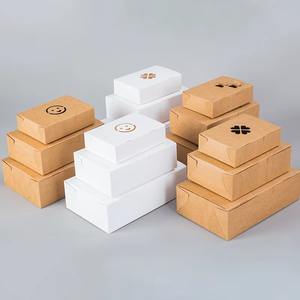 Boîte d'emballage alimentaire durable Récipient en carton écologique pour les collations, les repas et les plats à emporter Conception sécurisée pour une livraison alimentaire sûre - Product Image 4