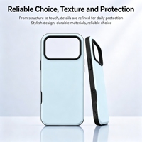 Étui de téléphone hybride 2 en 1 TPU + PC antichoc avec texture nid d'abeille, accessoires pour téléphone portable en gros