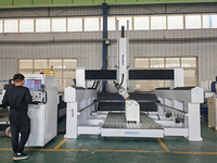 GC-1325/1530 mousse de polystyrène 4 axes bois cnc machine avec tête pivotante