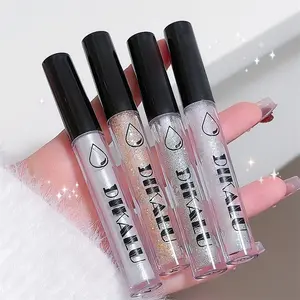 Sparkly diamond-chip waterproof long-lasting liquid eye shadow sparkles in fashionable sexy cosmetics