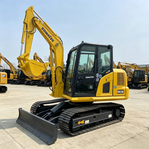 Excavatrice sur chenilles de marque renommée PC70, 6,5 tonnes, moteur de marque supérieure, puissance de 48,5 kW, capacité de la benne de 0,3-0,37 m³, haute efficacité opérationnelle - Product Image 3