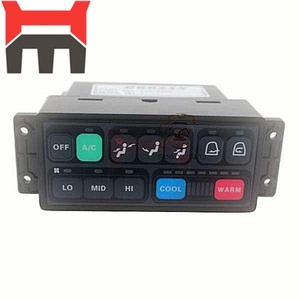 146570-3830 แผงควบคุมเครื่องปรับอากาศโลหะสำหรับ SY135-8 SY215LC SY235LC อะไหล่เครื่องปรับอากาศของรถขุด - Product Image 5