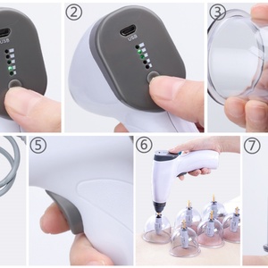 ชุดอุปกรณ์นวดกระตุ้นด้วยไฟฟ้าแบบพกพาขนาดเล็ก 4 ชิ้น พร้อมปั๊ม - Product Image 6